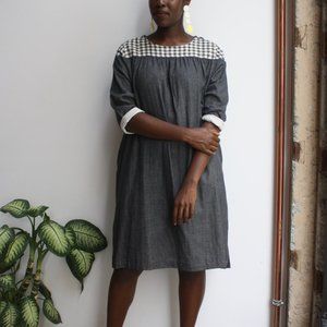 WRK-SHP Arne Yoke Dress sz XS